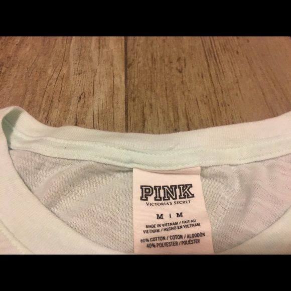 Pink Teal Color Tee - Picture 2 of 2